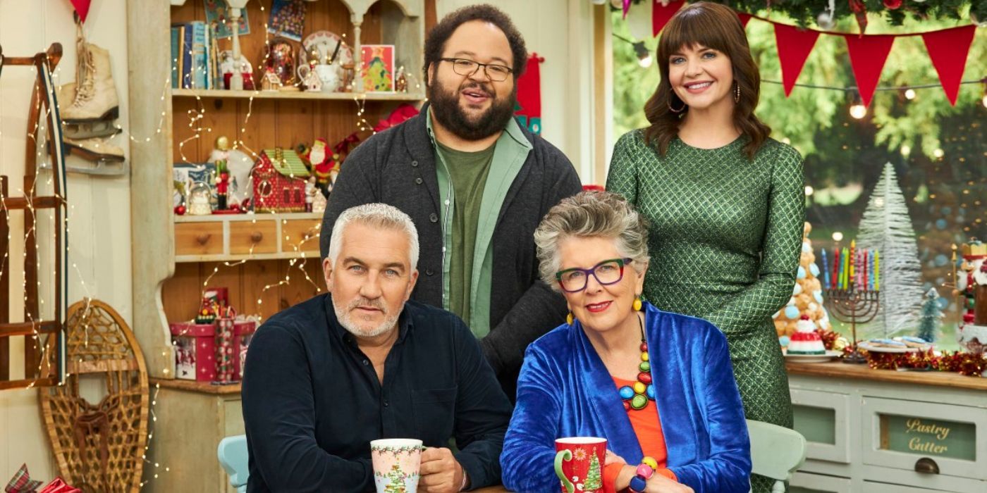 Paul Hollywood, Zach Cherry, Prue Leith, and Casey Wilson 'Great American Baking Show Celebrity Holiday'