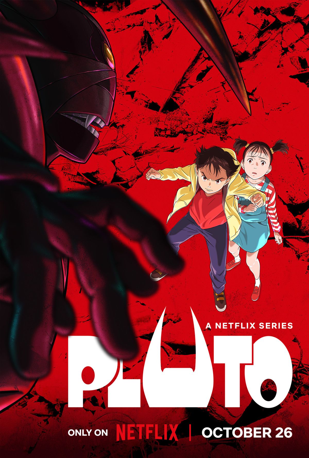 Pluto Netflix Anime Poster