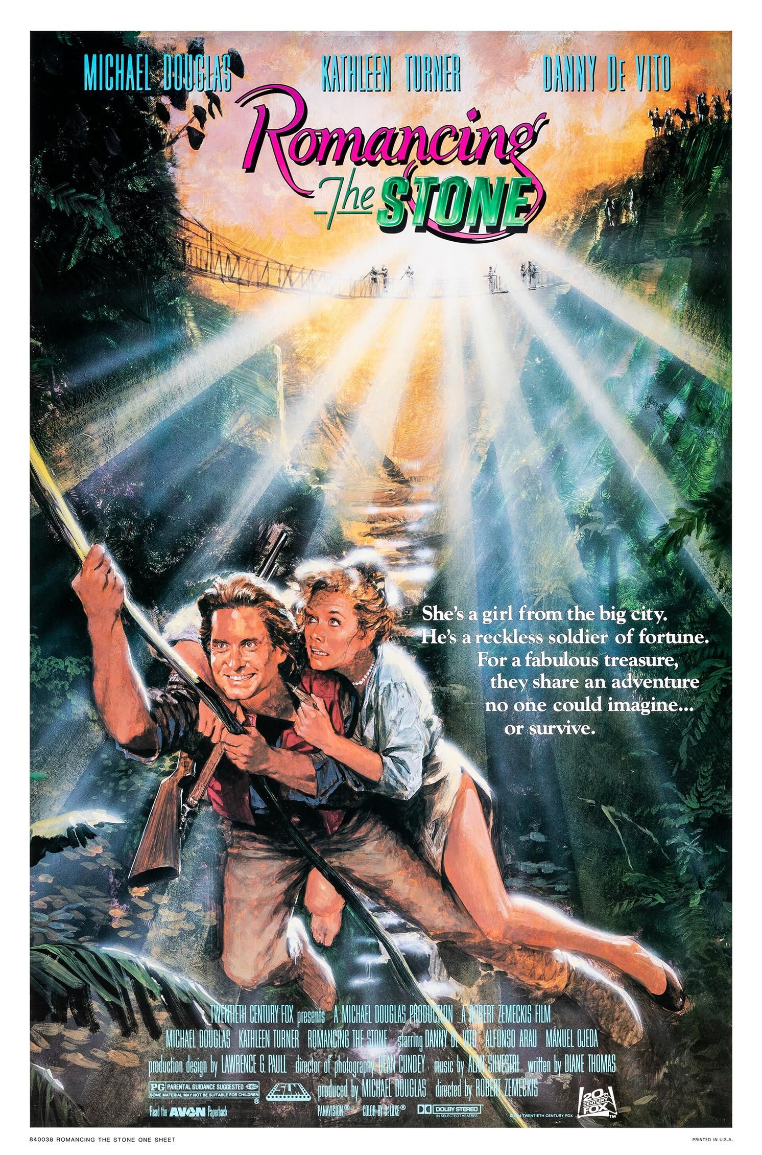 Romancing the Stone Film Poster