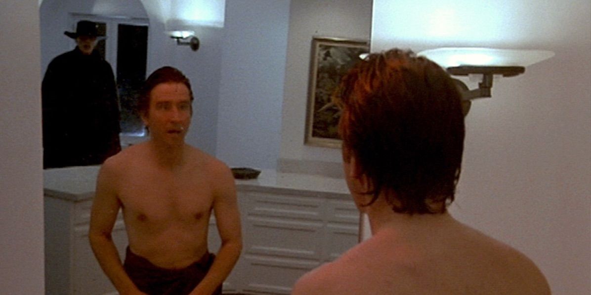 Actor Sam Waterston in Amazing Stories episode Mirror, Mirror (1986)