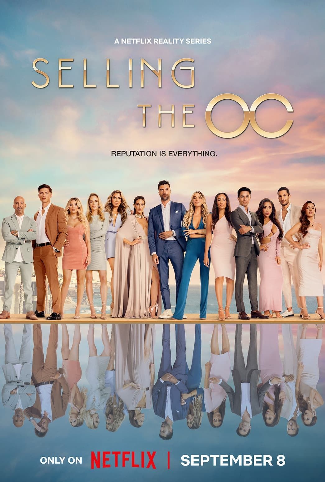 Selling the OC TV Show Poster