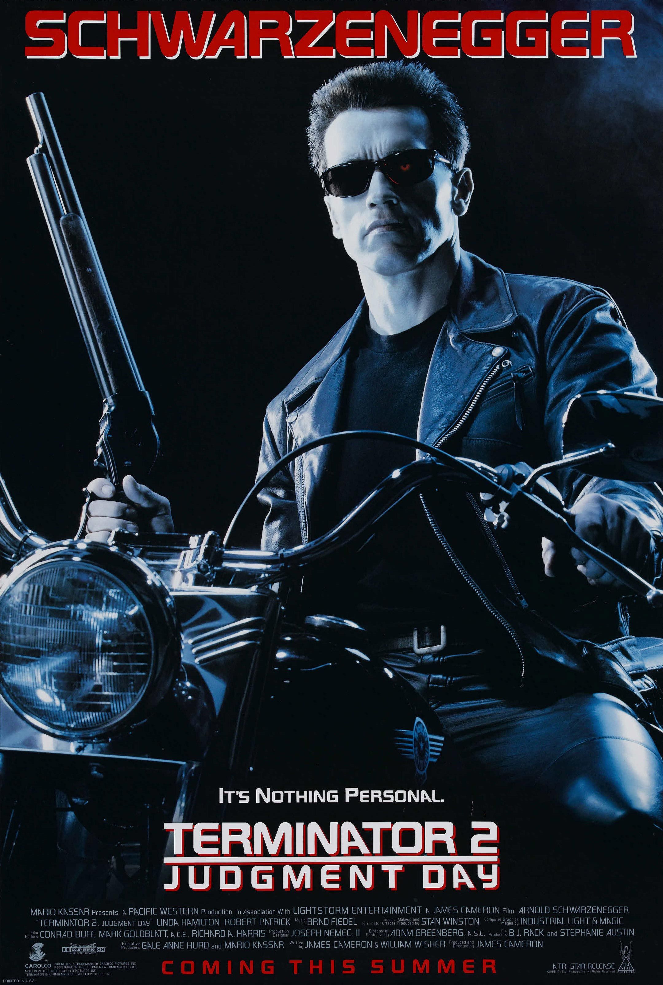 Terminator 2 Judgment Day Film Poster