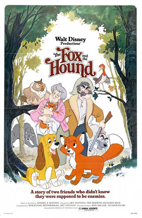 The Fox and the Hound Film Poster