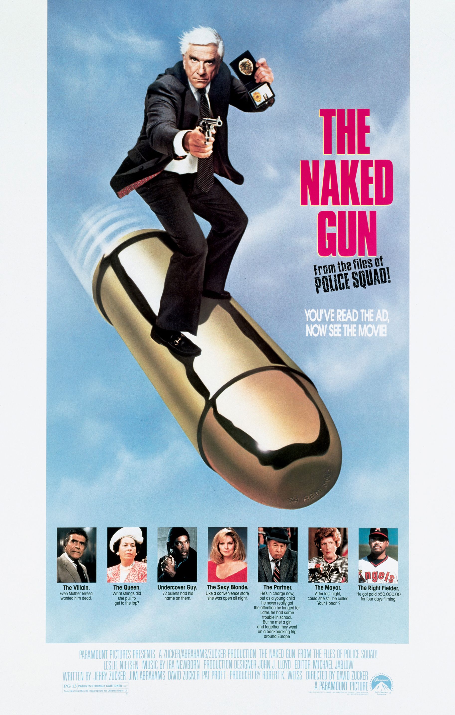 The Naked Gun From the Files of Police Squad Film Poster