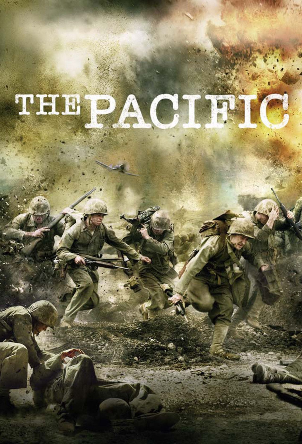 Poster for the television series “The Pacific”