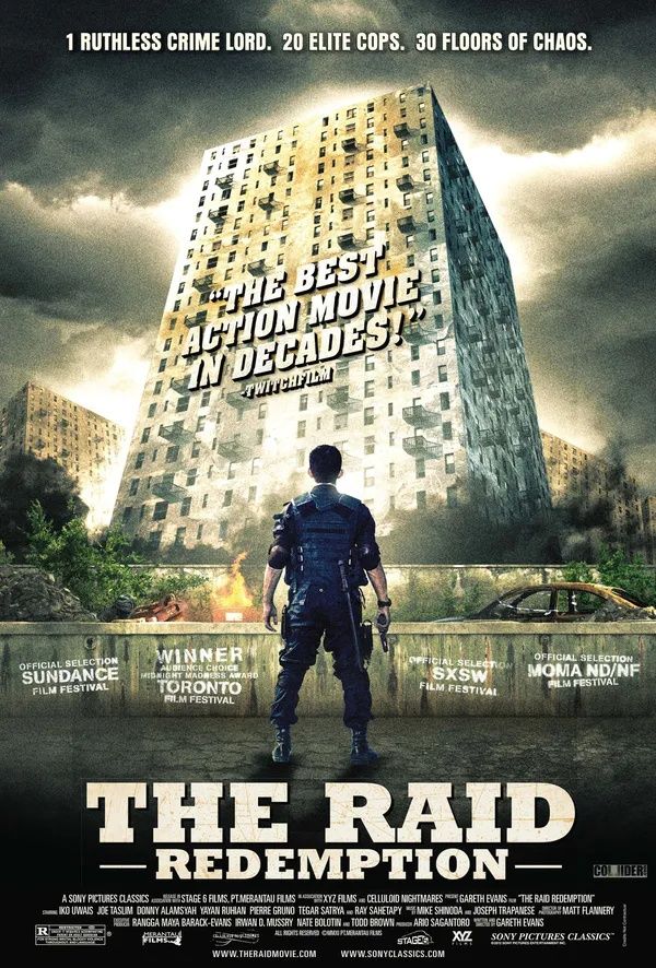 El cartel de la película Raid Redemption