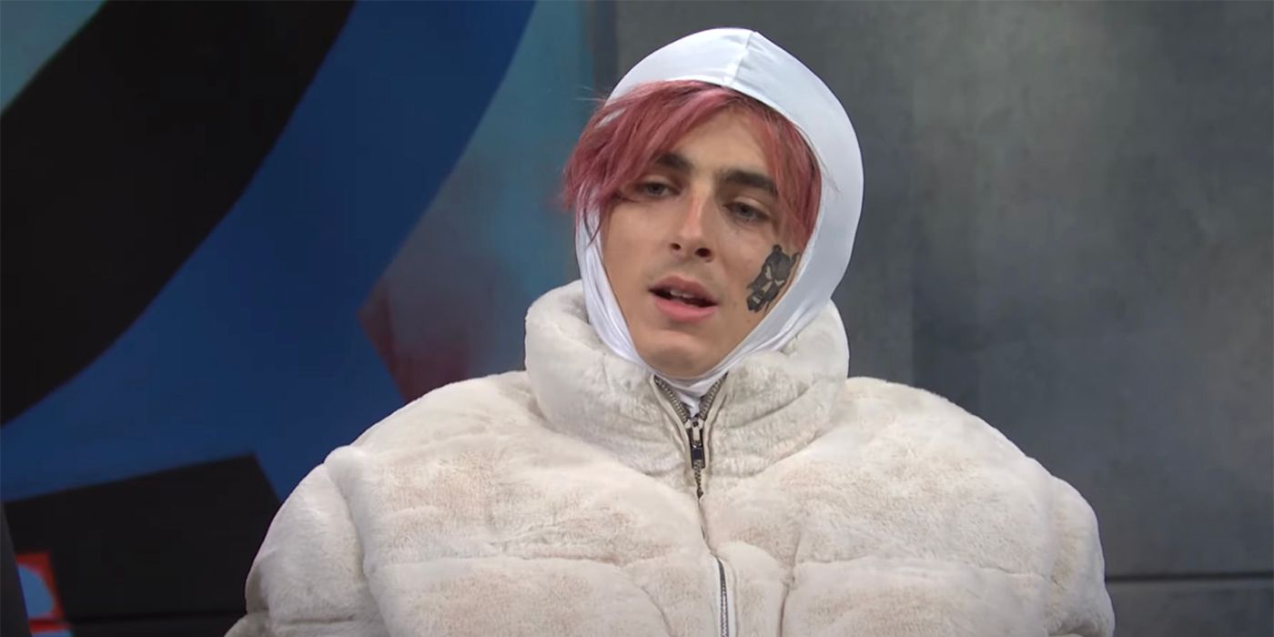 Timothée Chalamet Raps as Fan-Favorite Character on SNL