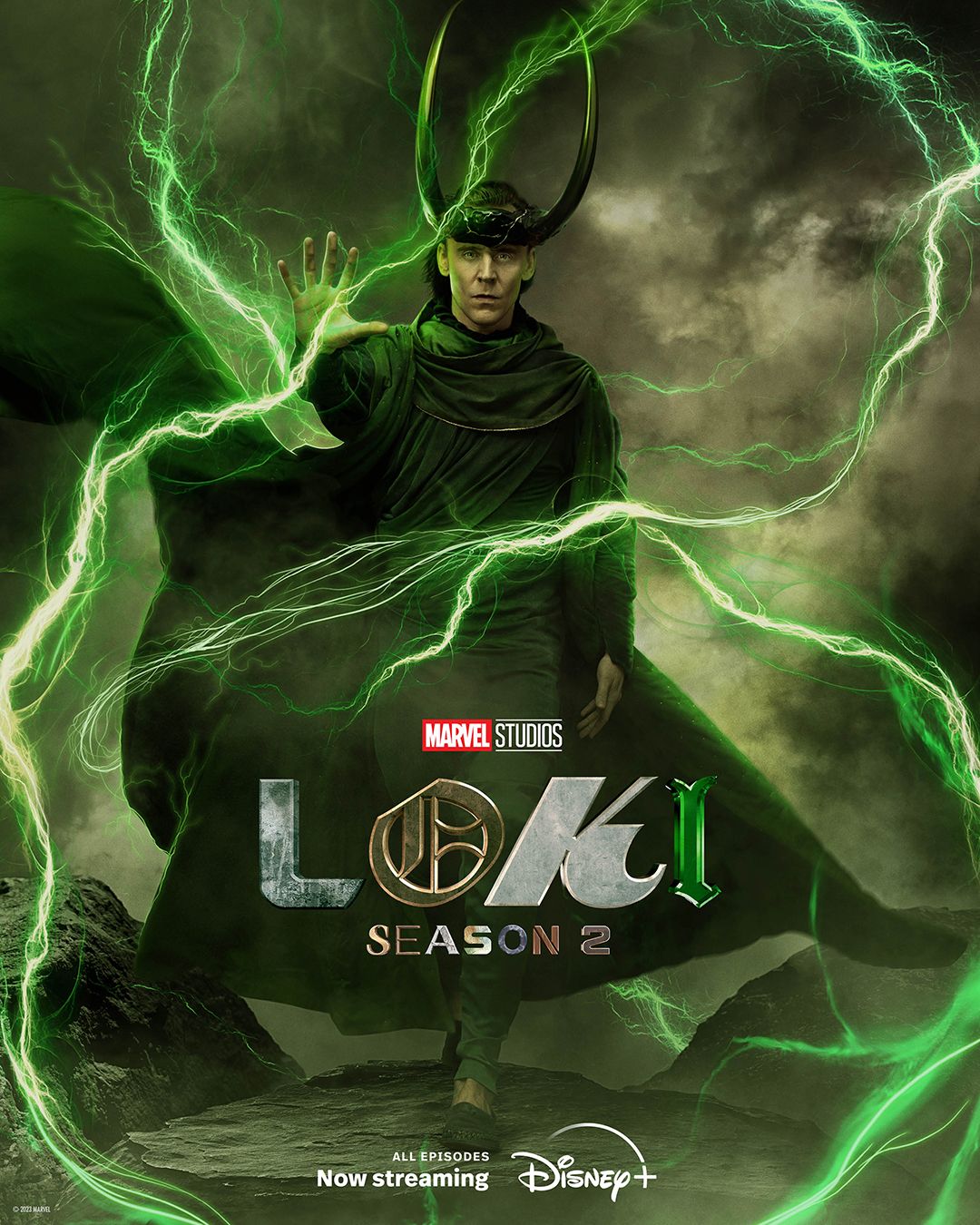 Pôster final da 2ª temporada de ‘Loki’ – Tom Hiddleston atinge seu