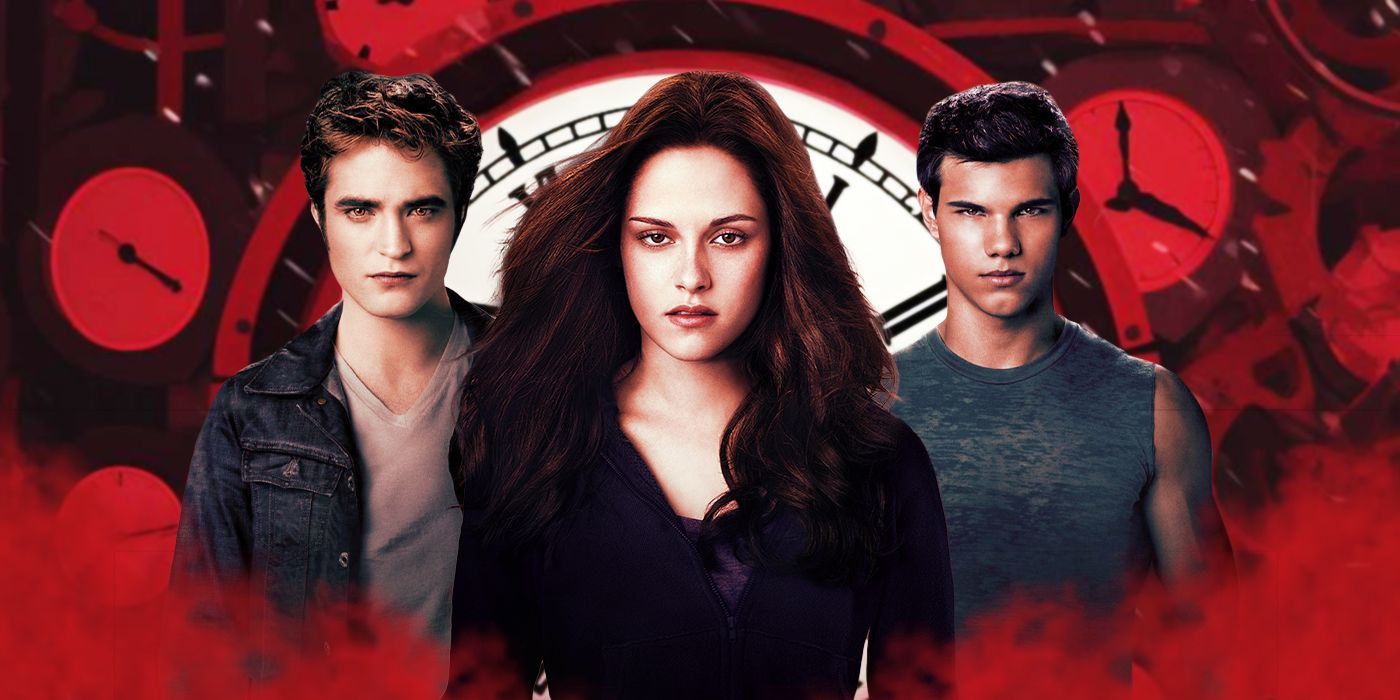 Kristen Stewart, Robert Pattinson, and Taylor Lautner in the Twilight Movies