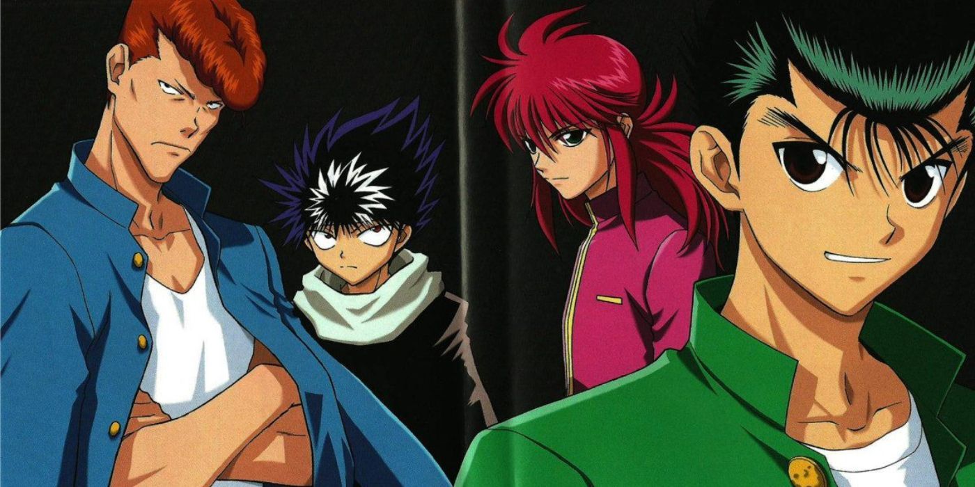 Yu Yu Hakusho Characters looking at the camera