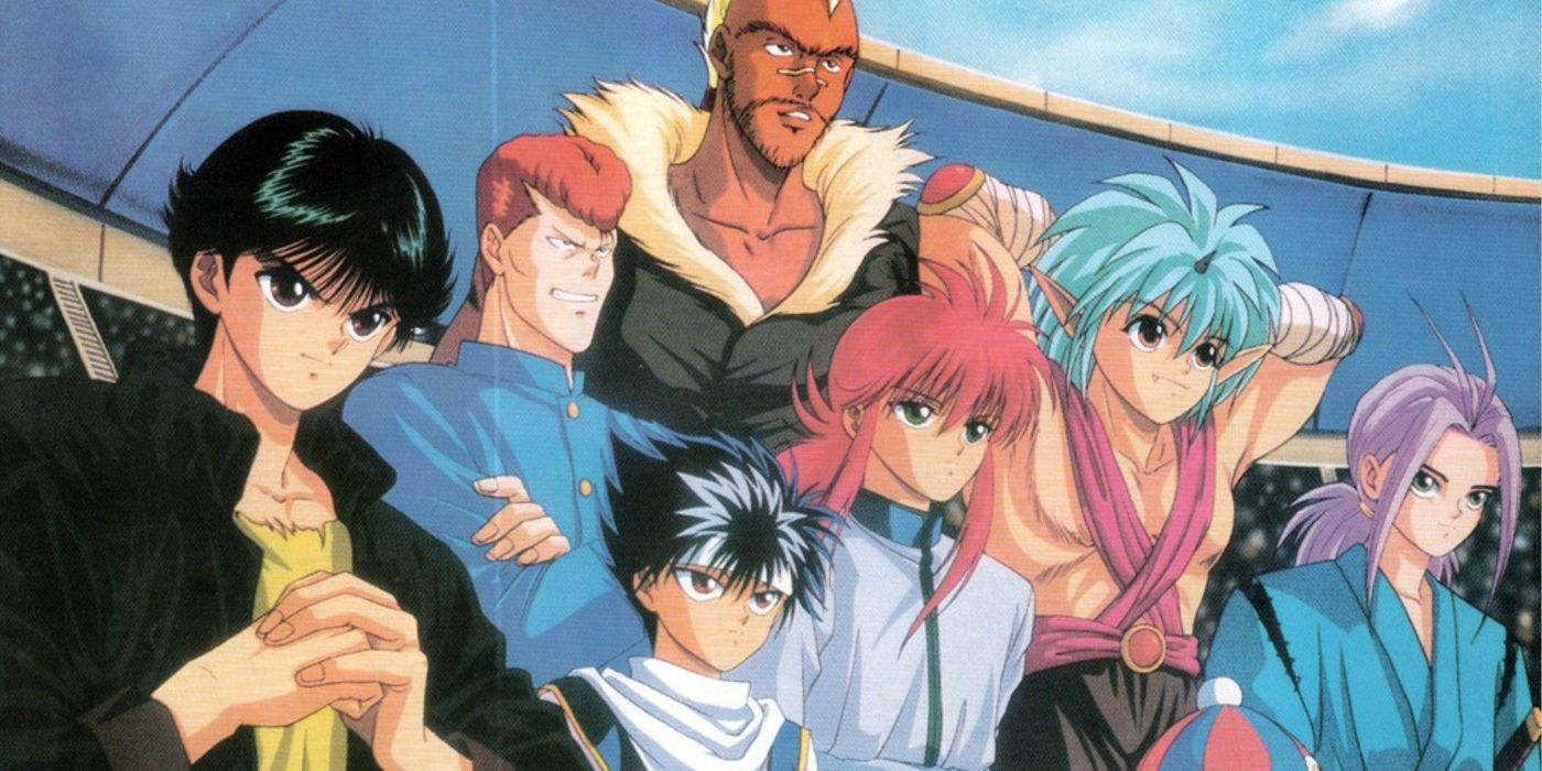 Personajes de la serie de anime Yu Yu Hakusho Netflix 