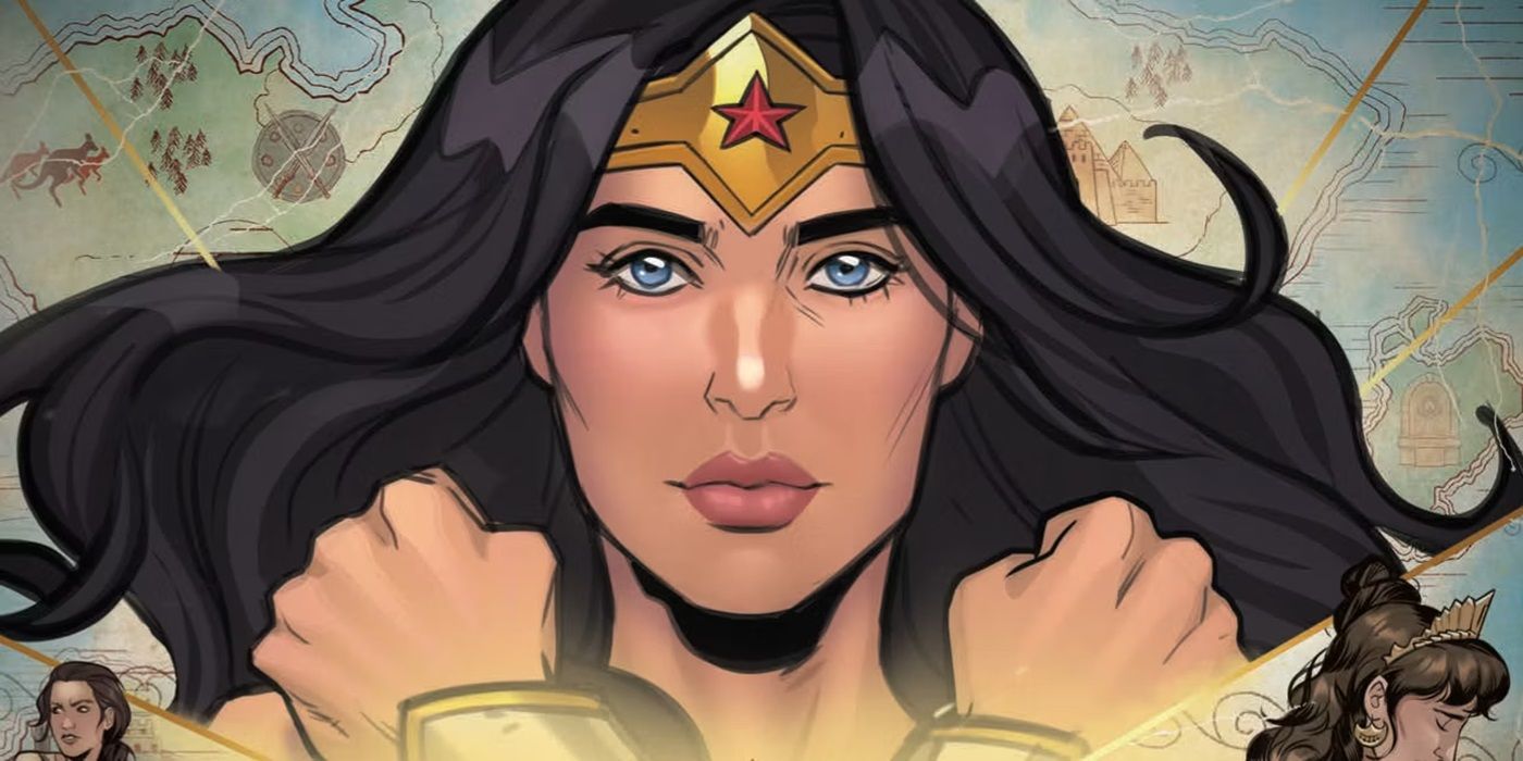 DC superhero Diana Prince on Wonder Woman Comic Book Cover