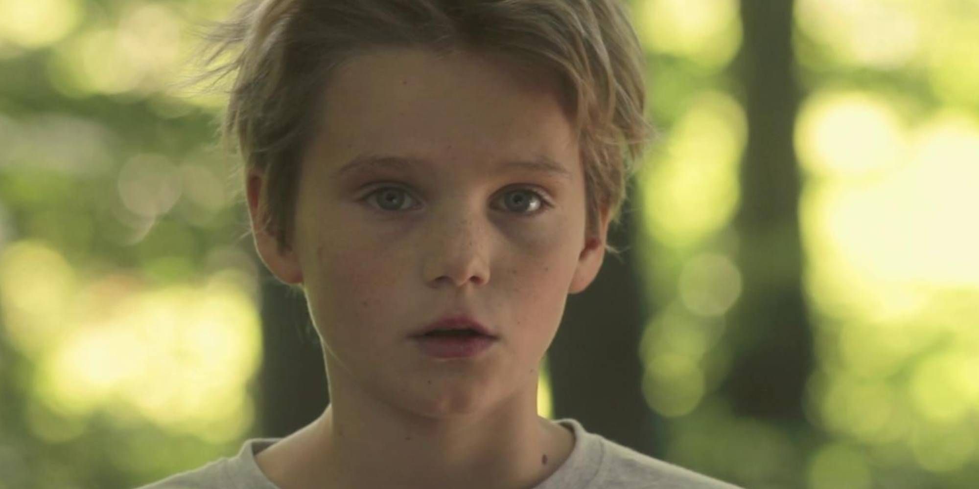 A close-up shot of Zoé Heran in Tomboy.