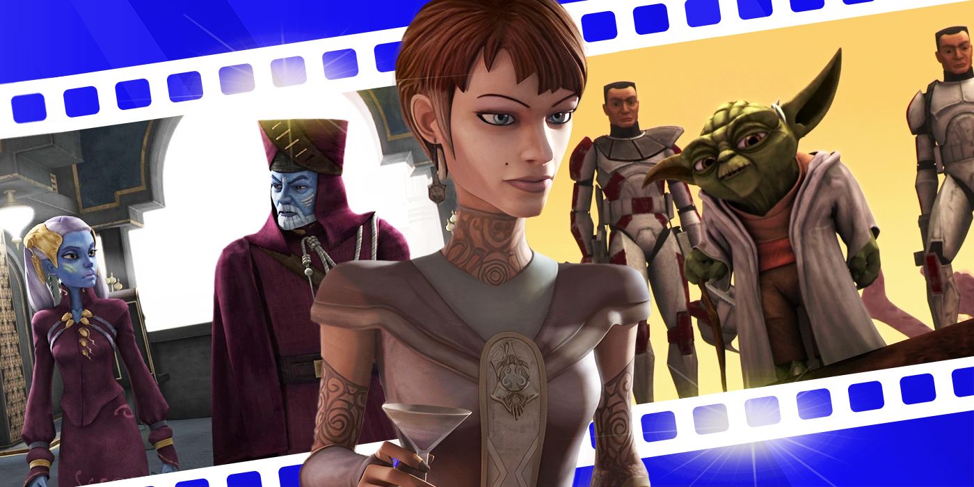 Custom image featuring different episodes of Star Wars: The Clone Wars
