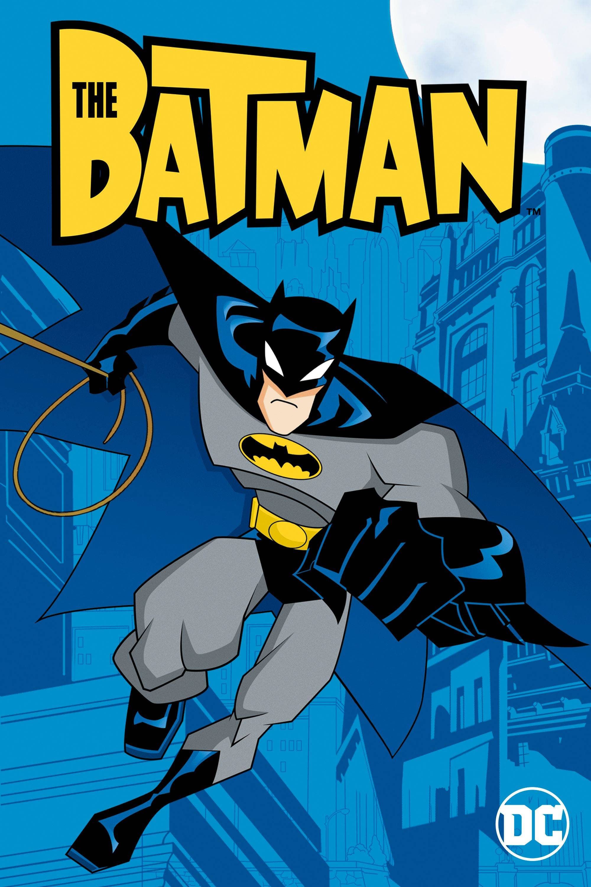 The Batman animated series poster