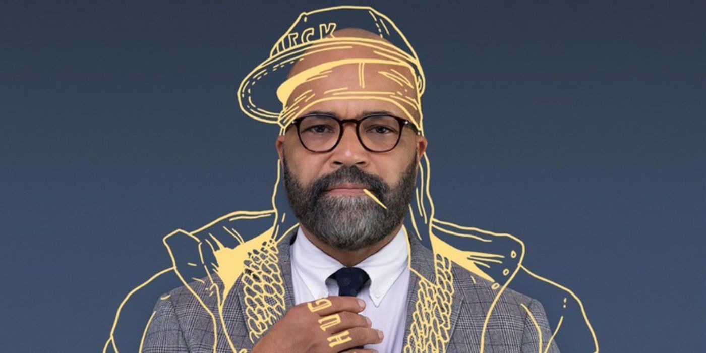 Jeffrey Wright on the poster for American Fiction