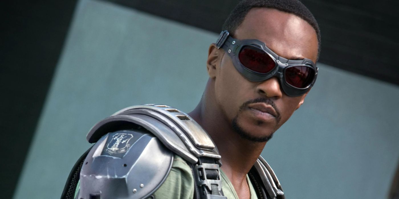 Anthony Mackie as Sam Wilson in Captain America The Winter Soldier