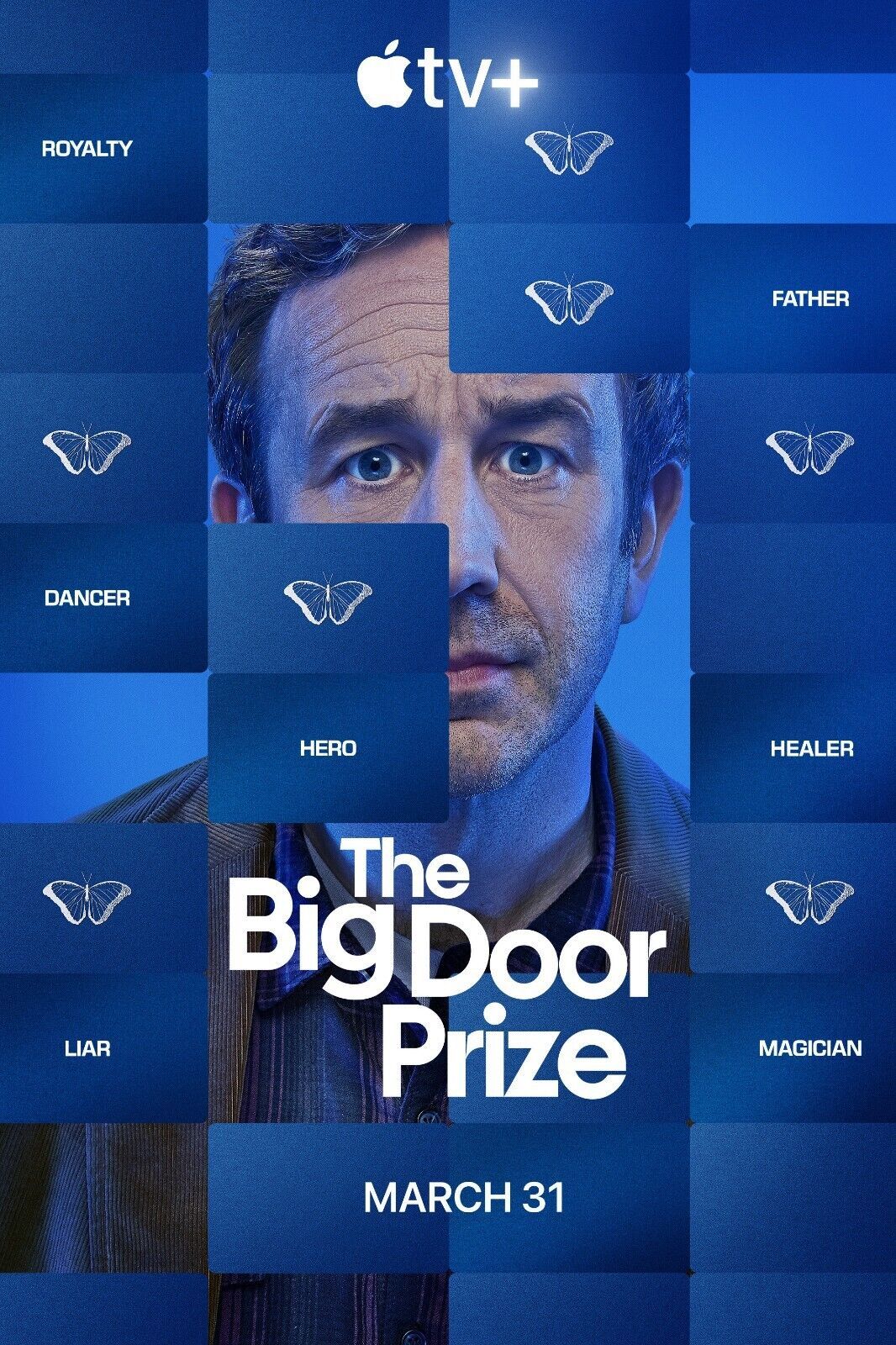 big door prize poster