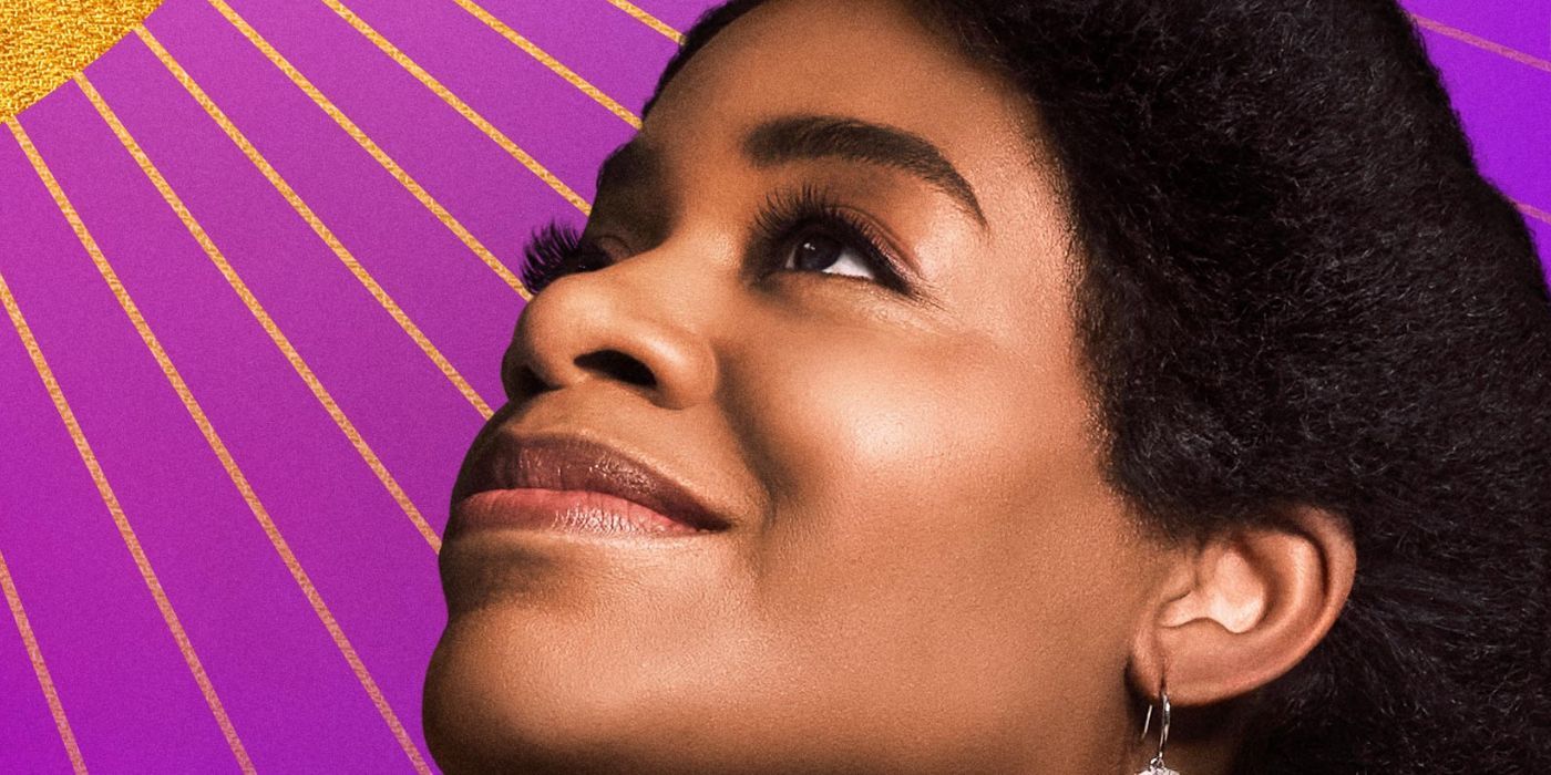 Fantasia Barrino as Celie on the poster for The Color Purple