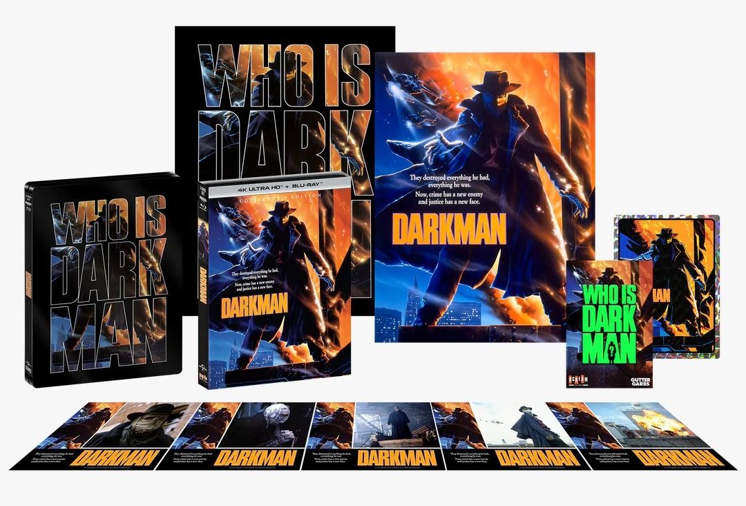 Amazon.com: Darkman - Uncut : Raimi, Sam, Pfarrer, Chuck, Raimi, Ivan,  Goldin, Daniel, Goldin, Joshua, Elfman, Danny: Movies & TV