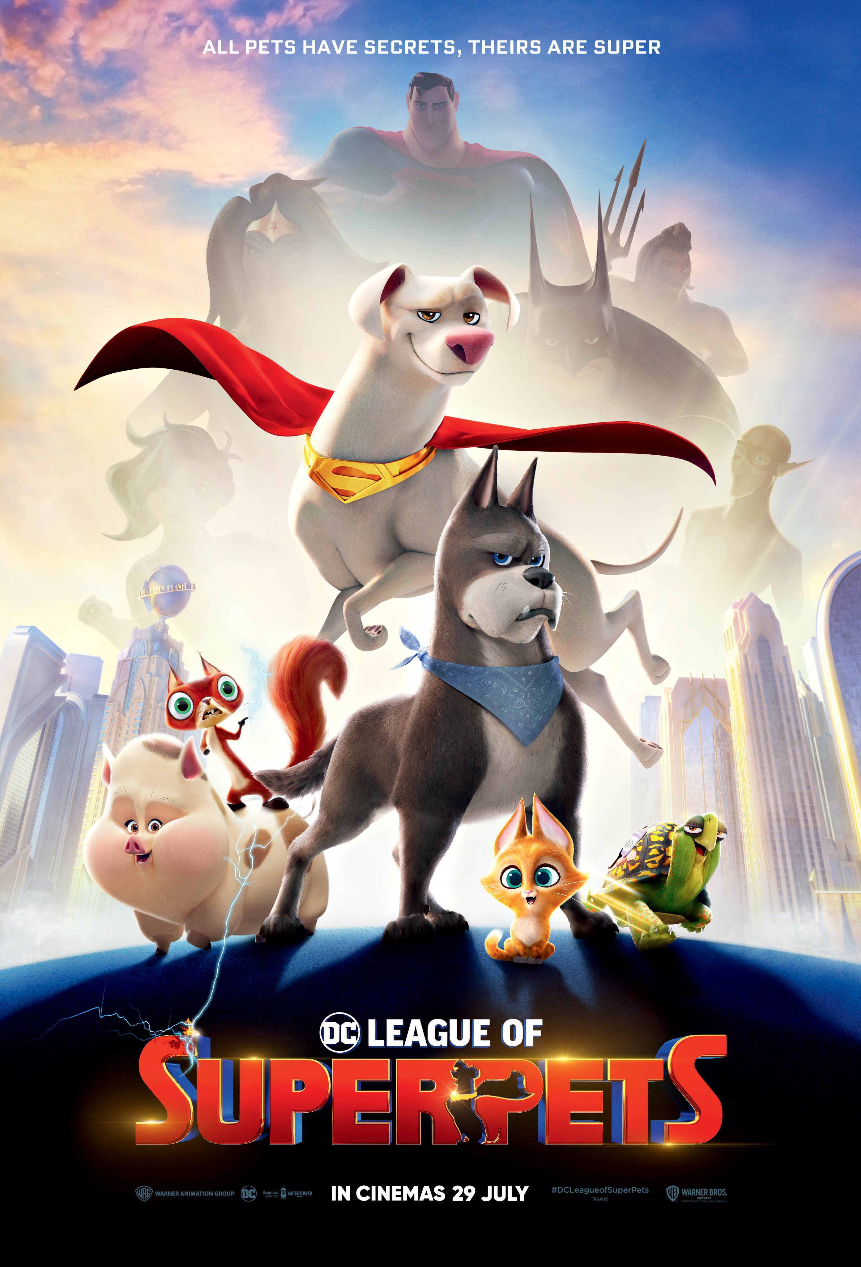 DC League of Super-Pets Film Poster