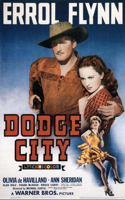 Dodge City Movie Poster (1939)
