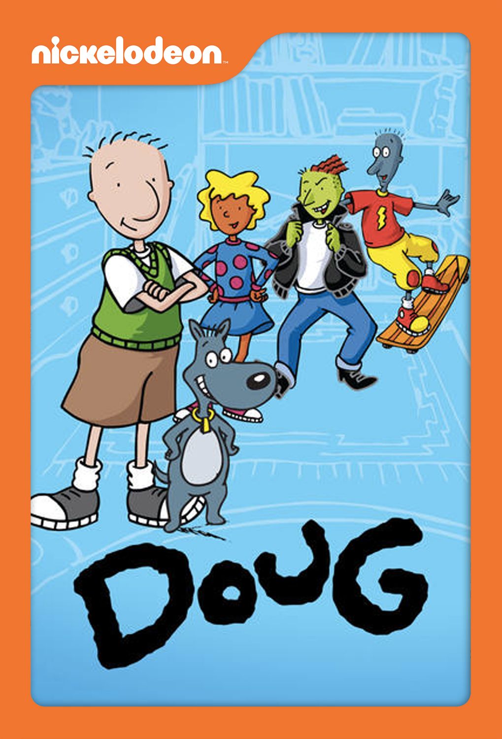 cartel del programa de televisión doug