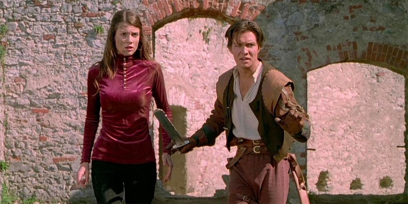 Marina and Ridley looking scared in Dungeons &amp; Dragons (2000)