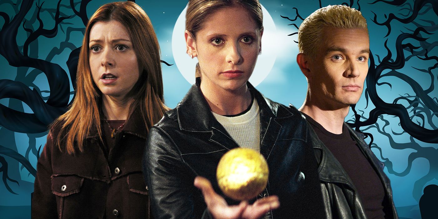 Custom image of Alyson Hannigan, Sarah Michelle Gellar, and James Marsters from Buffy the Vampire Slayer