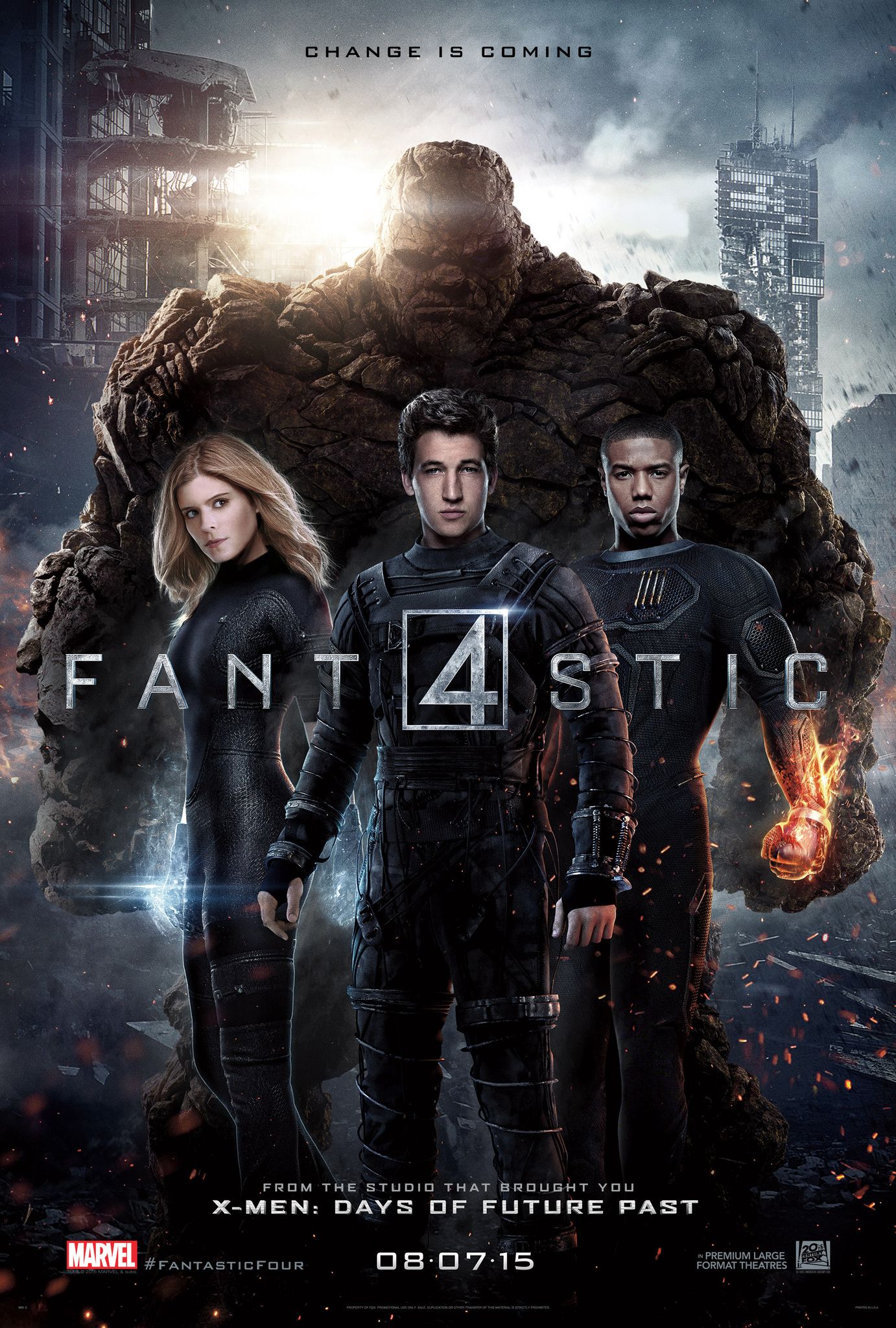 Fantastic Four 2015 Film Poster