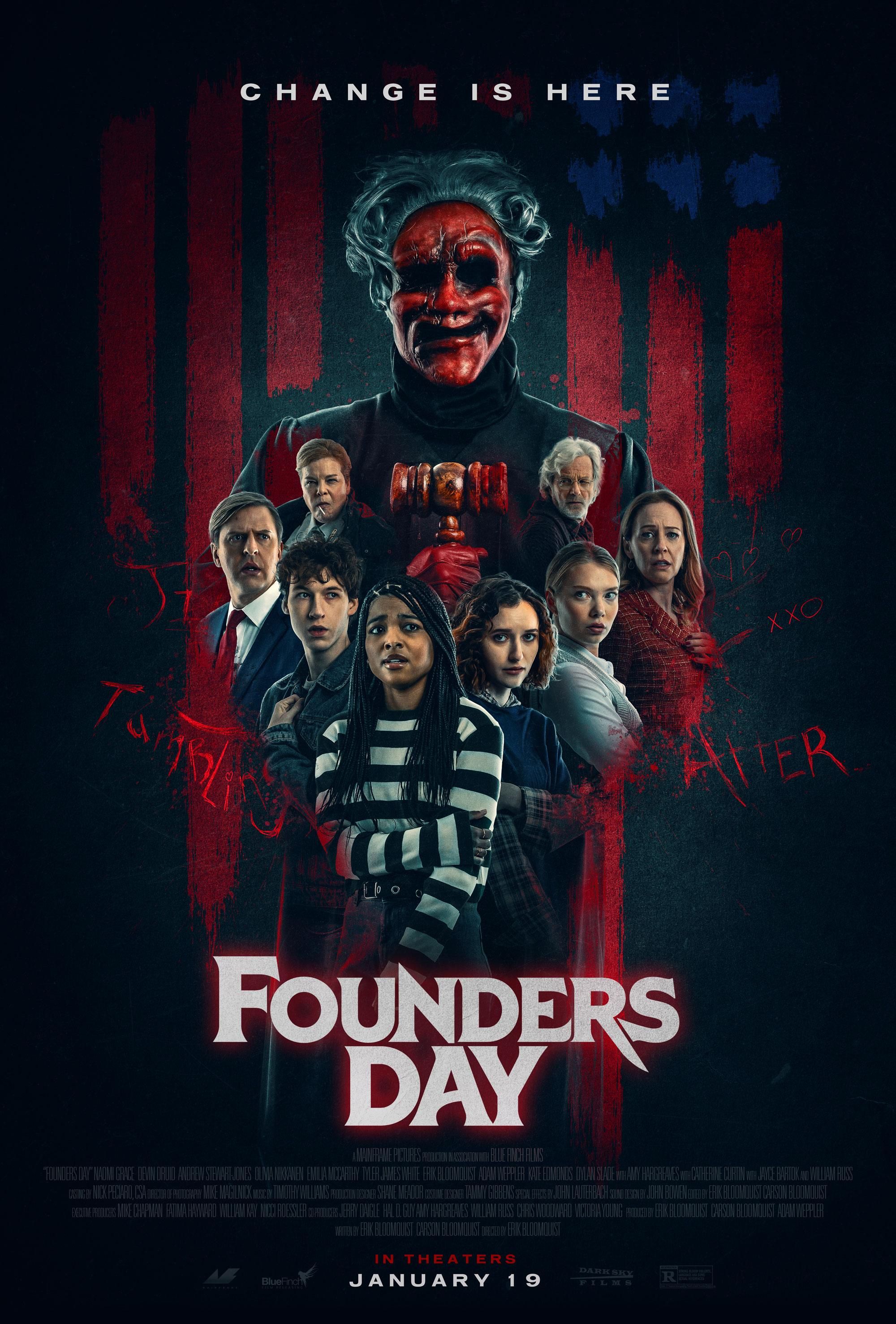 New 'Founders Day' Artwork Promises a StarSpangled Slasher [Exclusive]