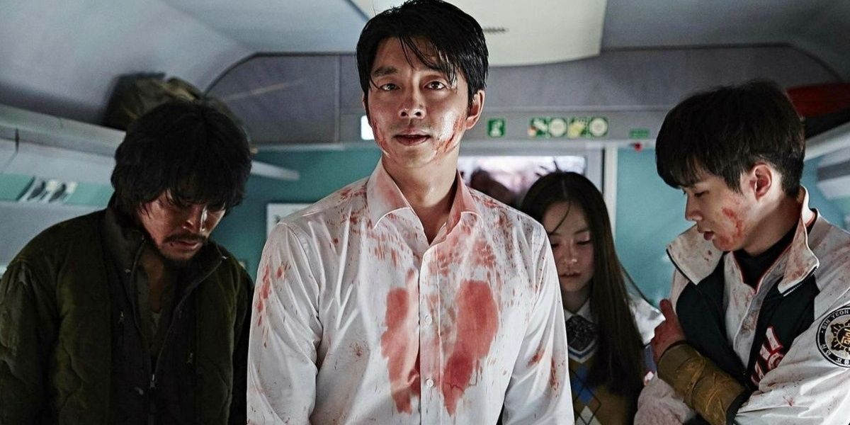 Gong Yoo as Seok-woo in Train to Busan