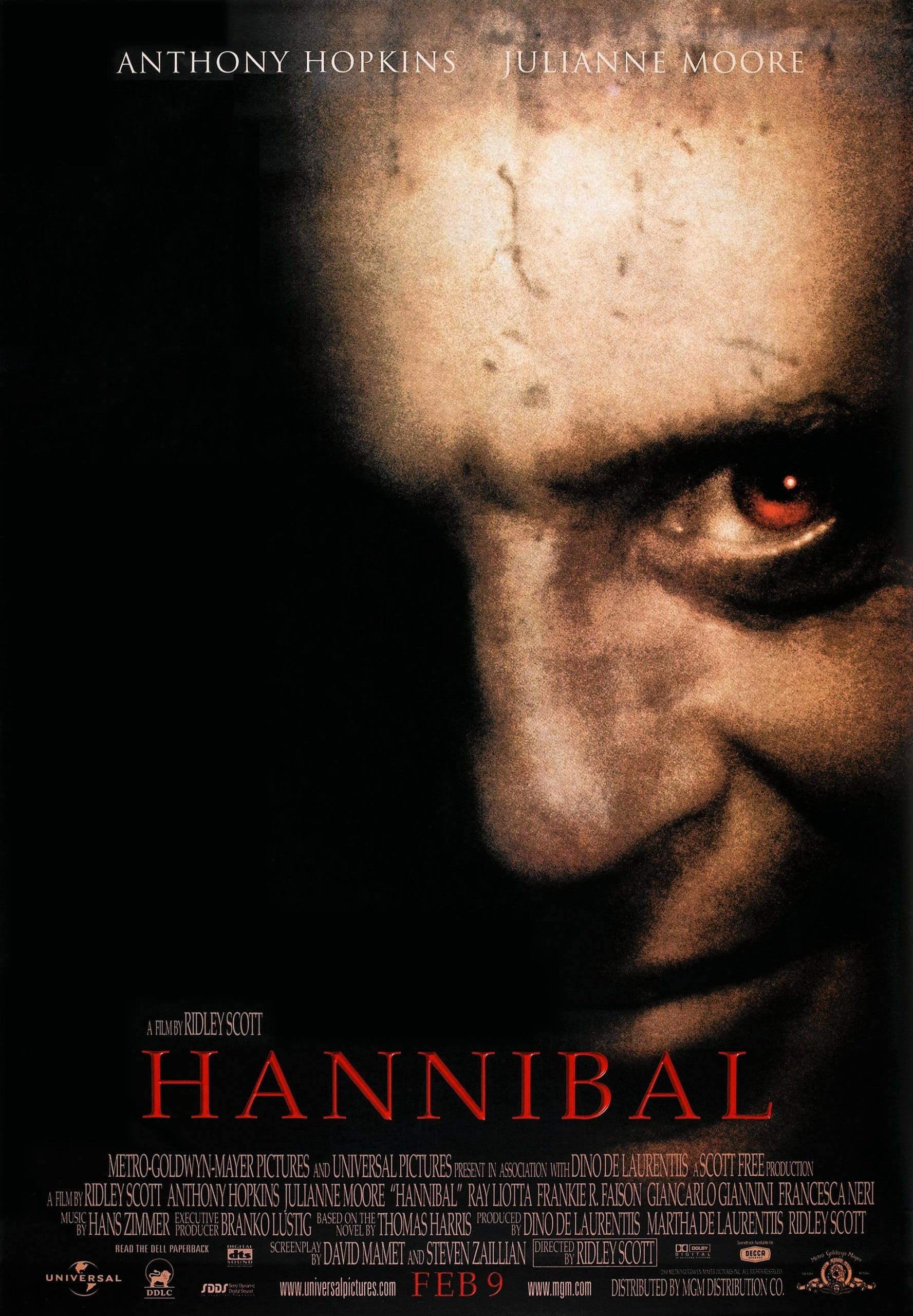 Hannibal poster with Anthony Hopkins