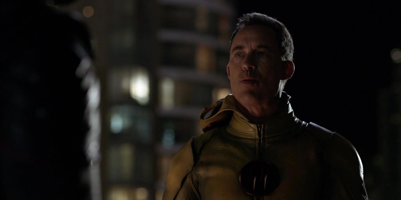 Harrison Wells unmasked as The Reverse Flash in The Flash