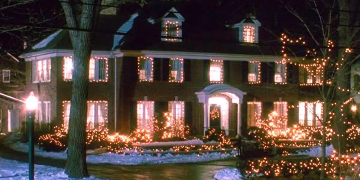 The McCallister house in 'Home Alone'