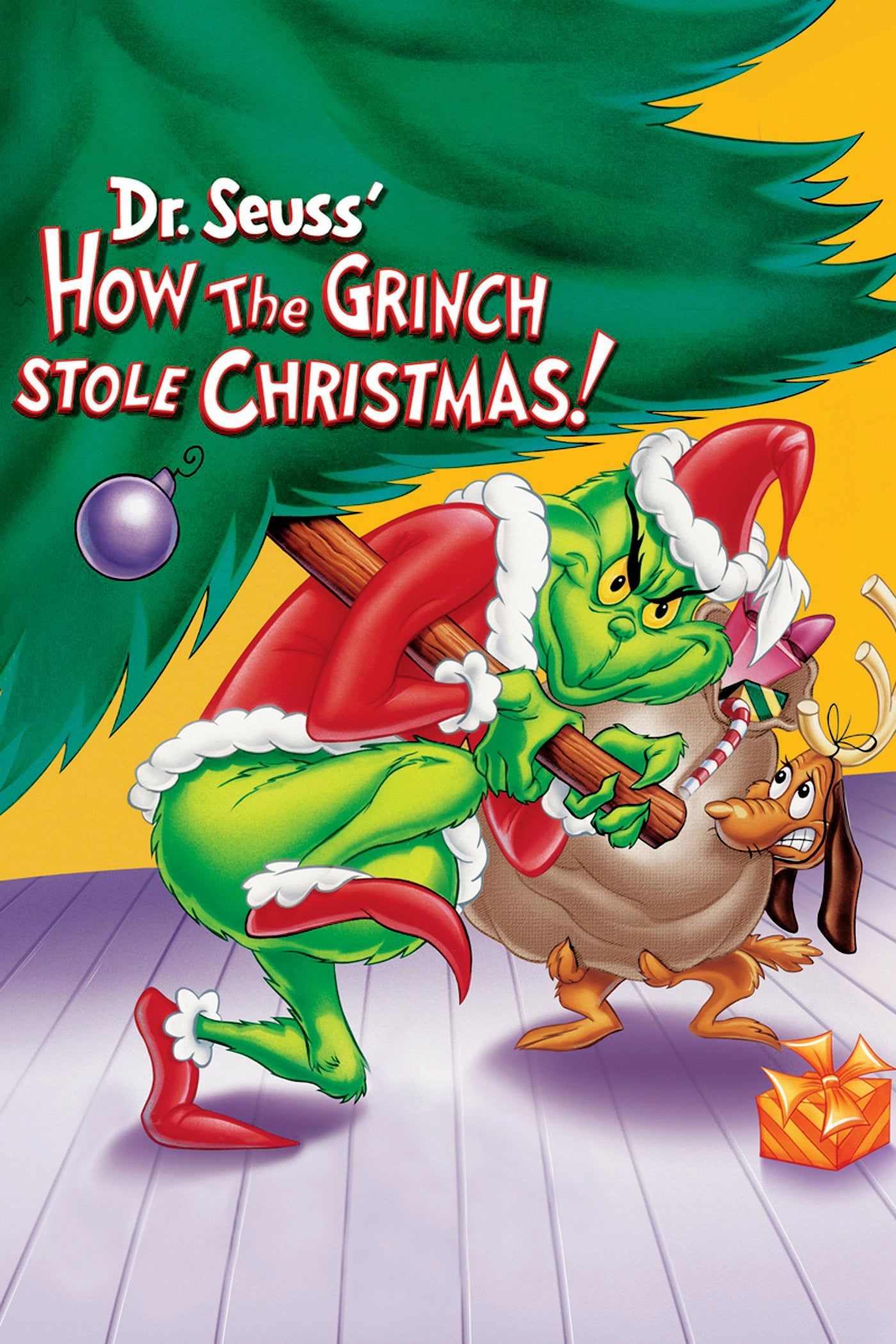 How the Grinch Stole Christmas 1966 TV Poster