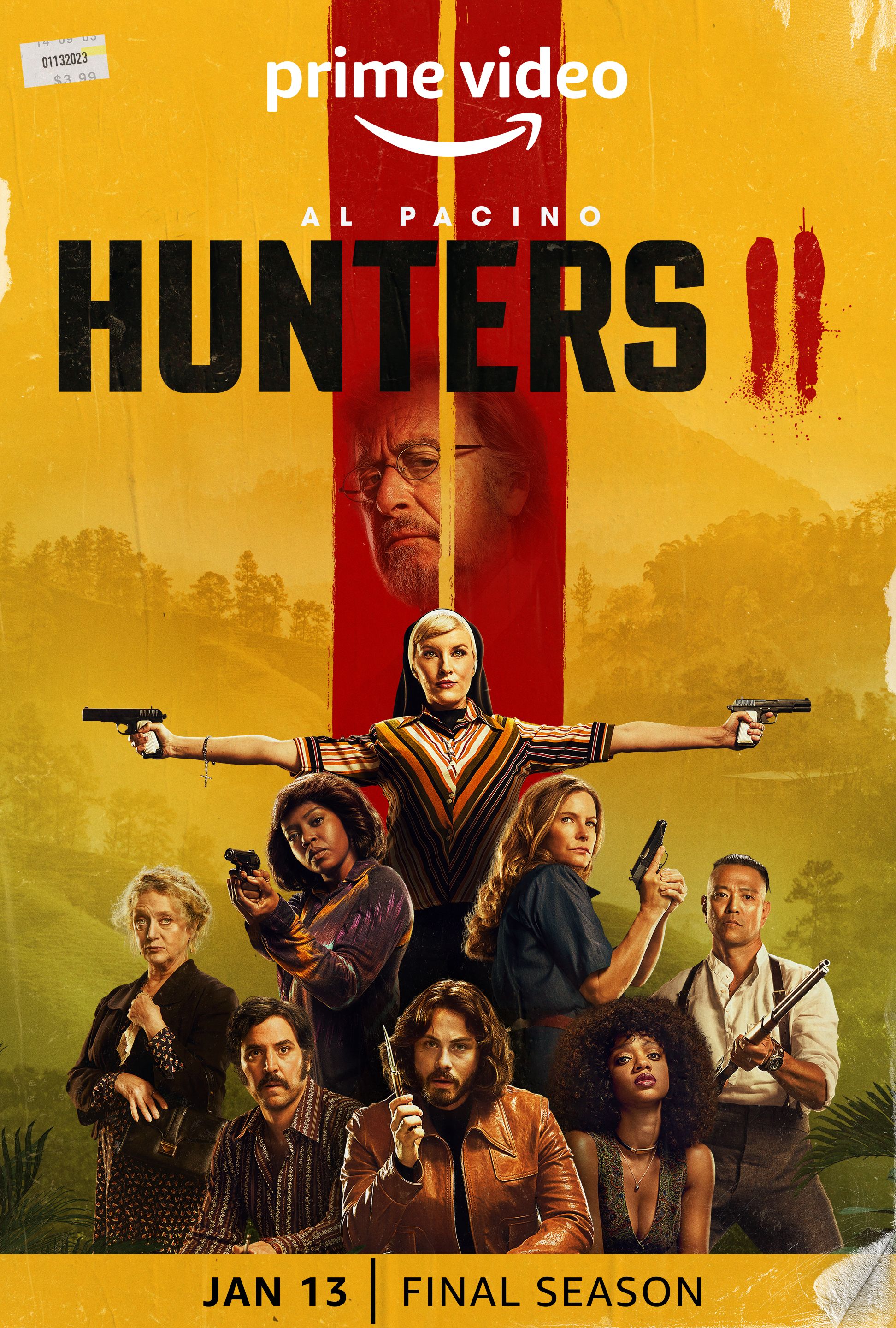 Hunters Amazon Prime Poster