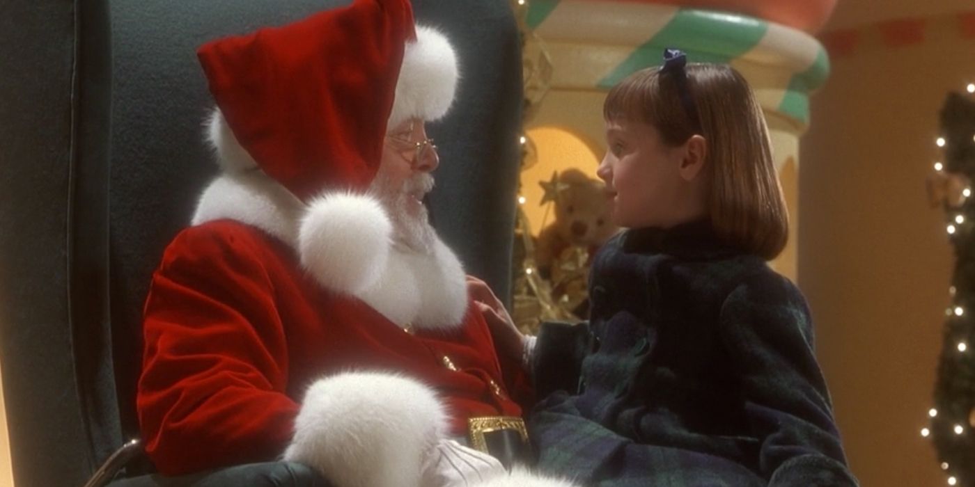 Richard Attenborough and Mara Wilson in Miracle on 34th Street