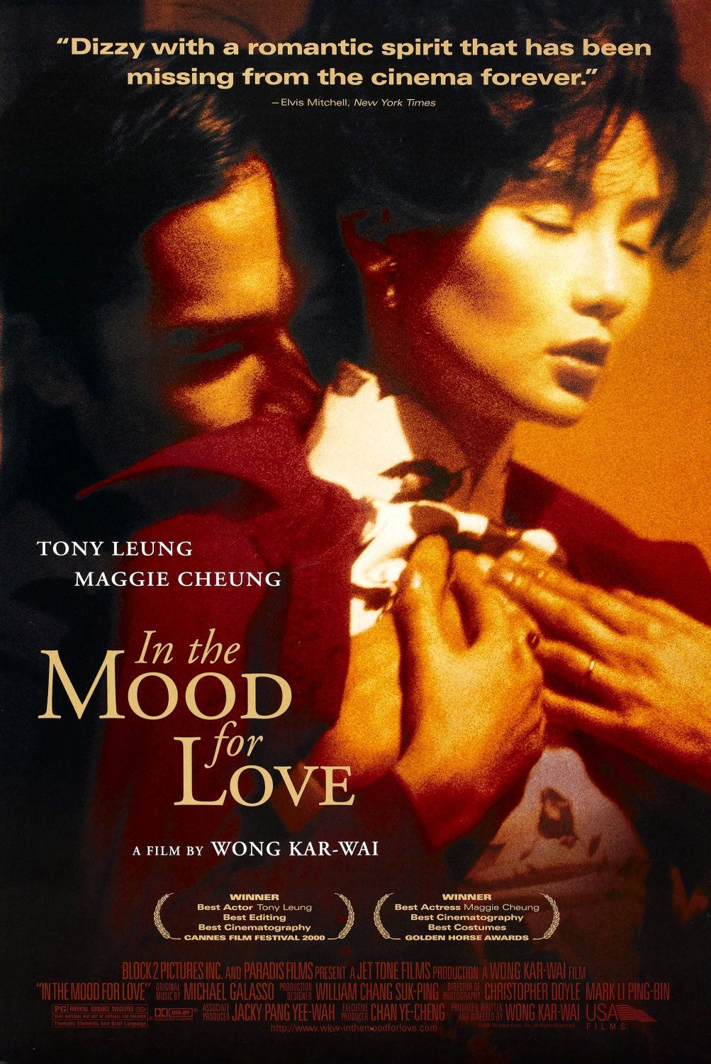 In The Mood For Love Film Poster