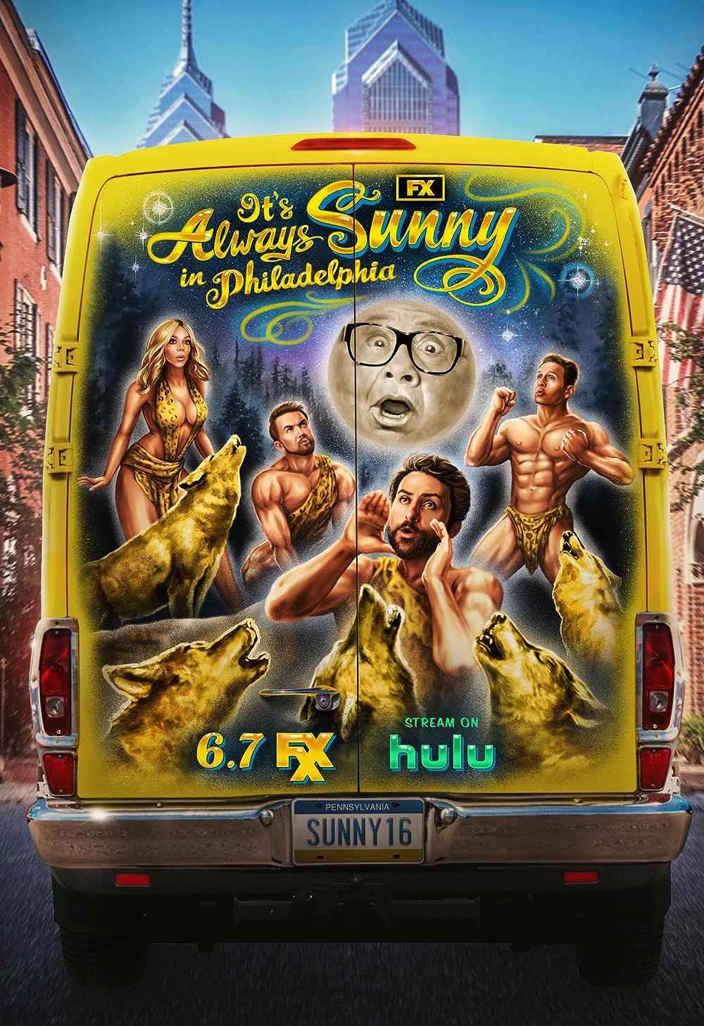Season 16 poster for It's Always Sunny in Philadelphia