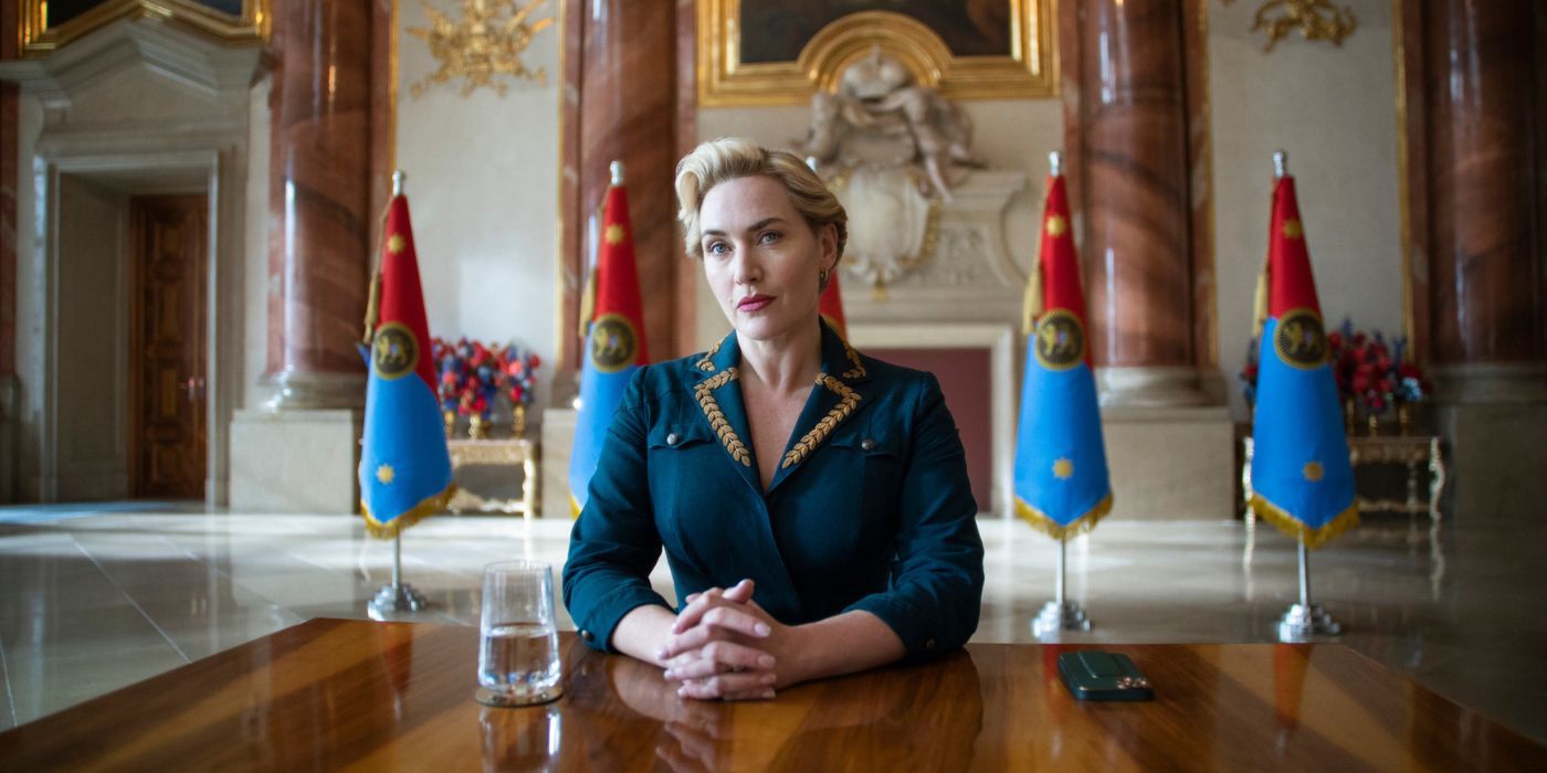 Kate Winslet as The Chancellor in The Regime