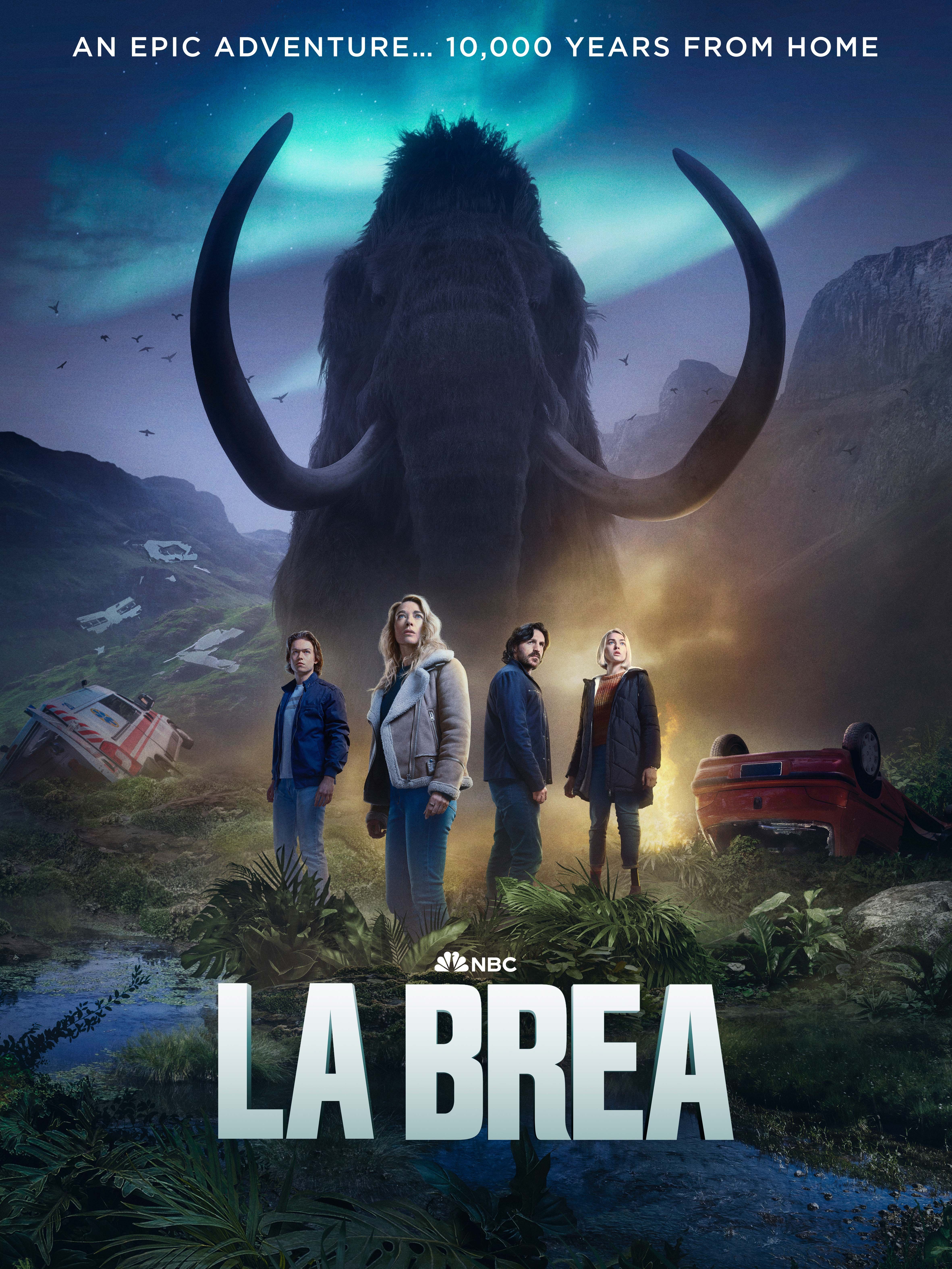 ملصق الموسم الثاني من La Brea NBC