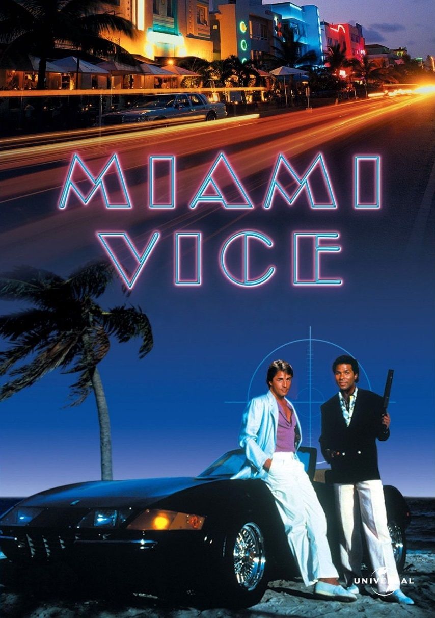 Miami Vice TV Show Poster