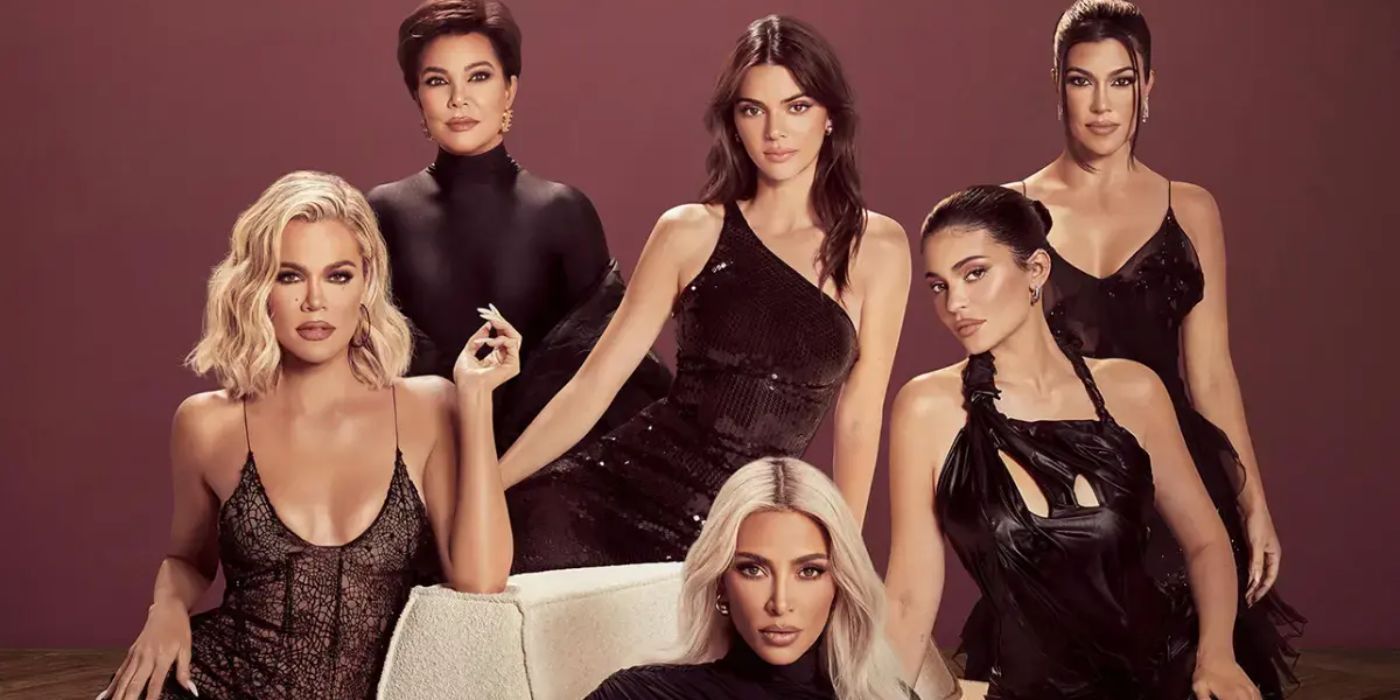 Kardashian-Jenner promo shoot for The Kardashians.