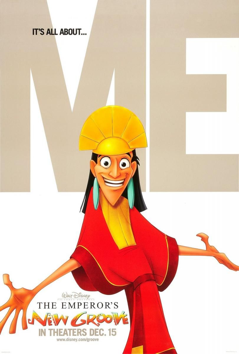 The poster for Disney's The Emperor's New Groove