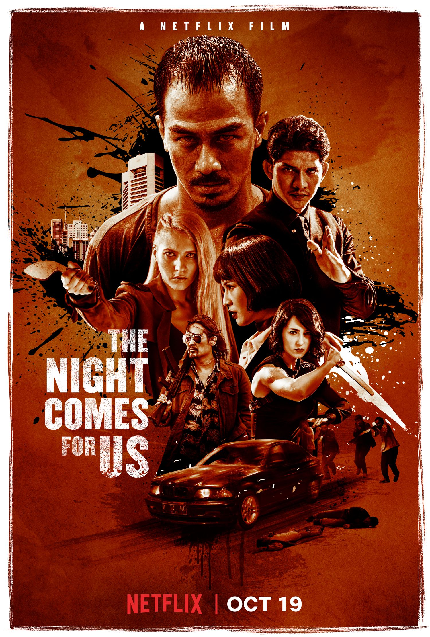 night comes for us poster