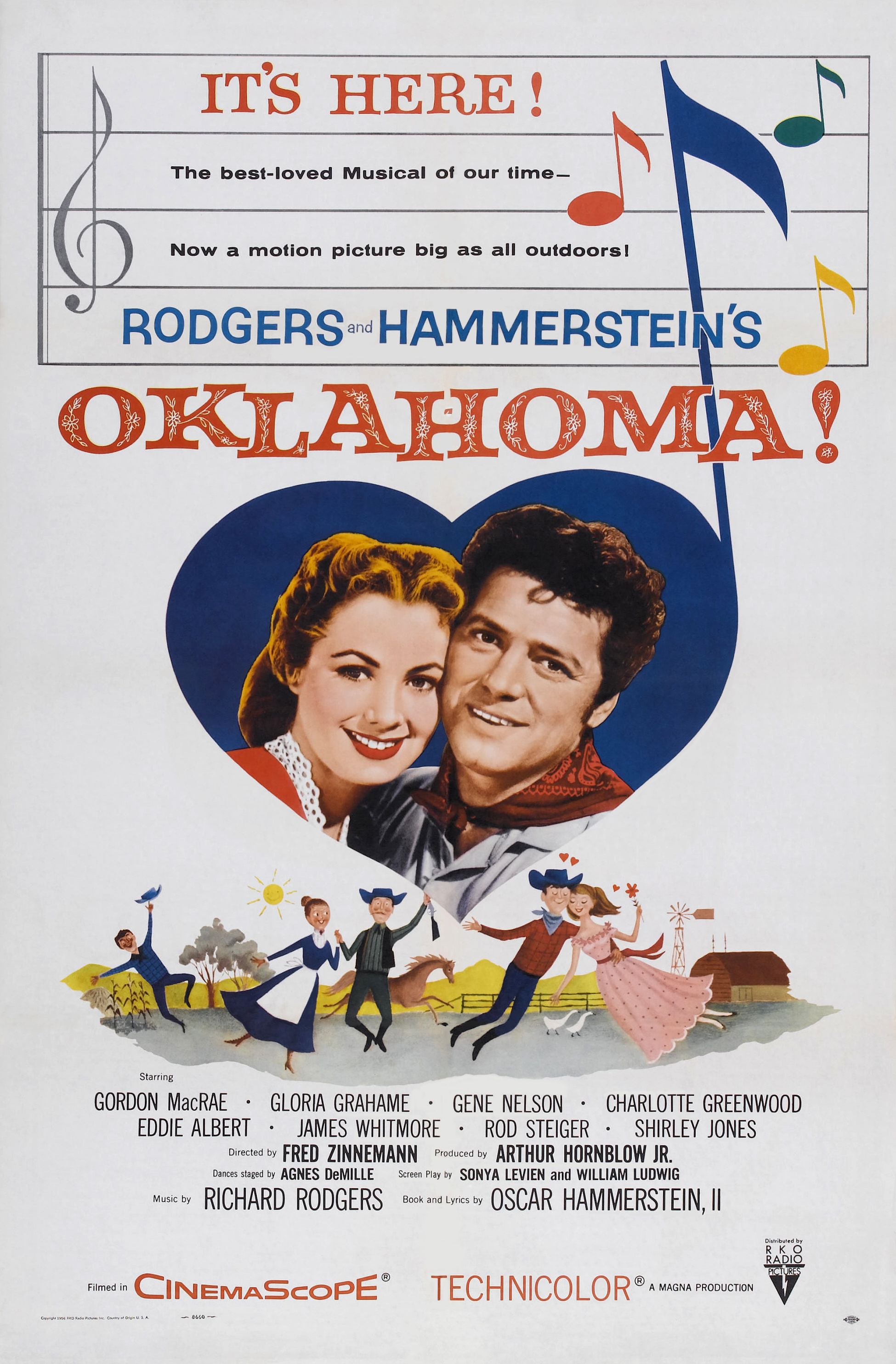 Oklahoma 1955 Film Poster