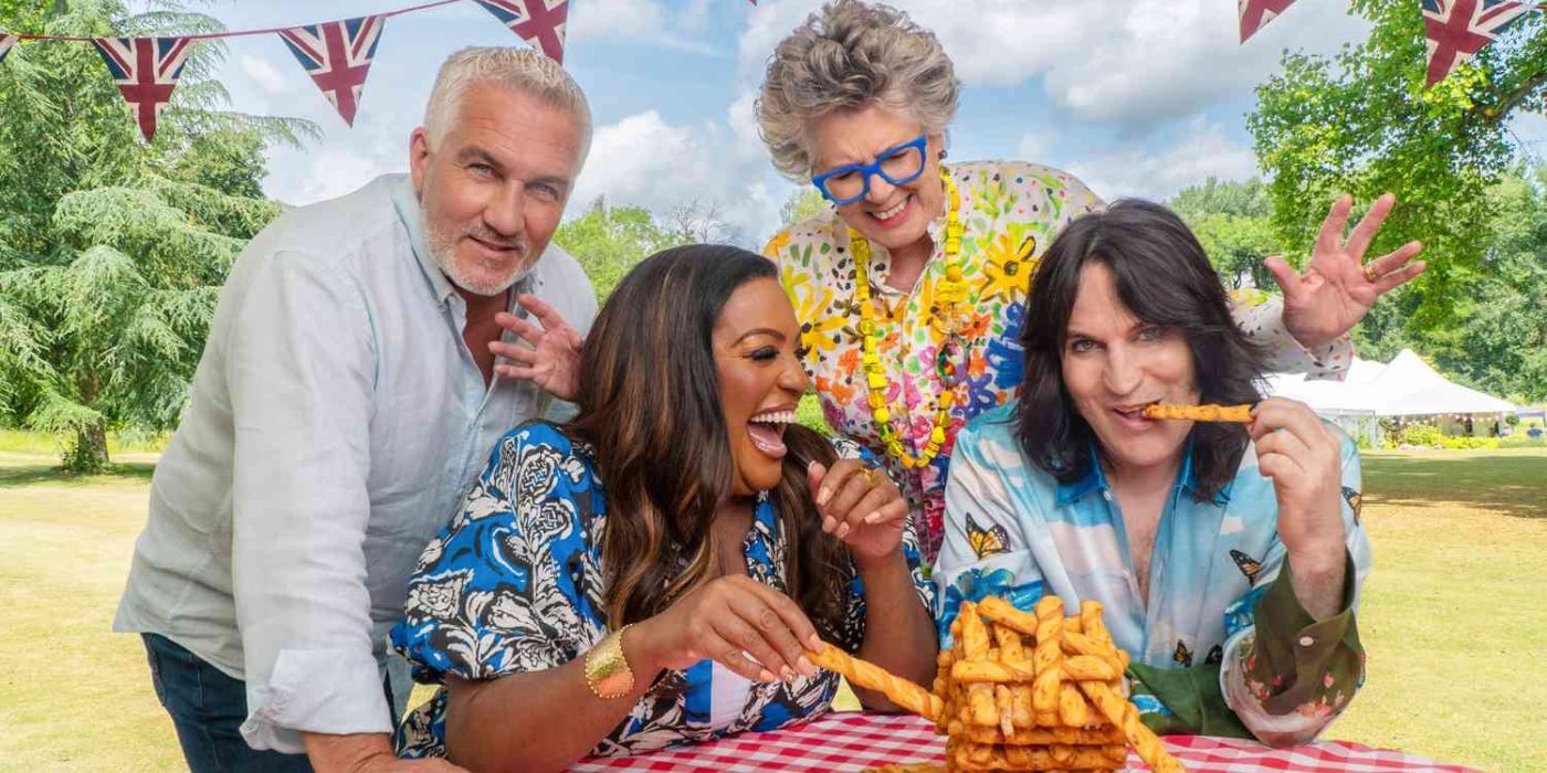 Paul Hollywood, Alison Hammond, Prue Leith, and Noel Fielding 'GBBO' S14 Promo