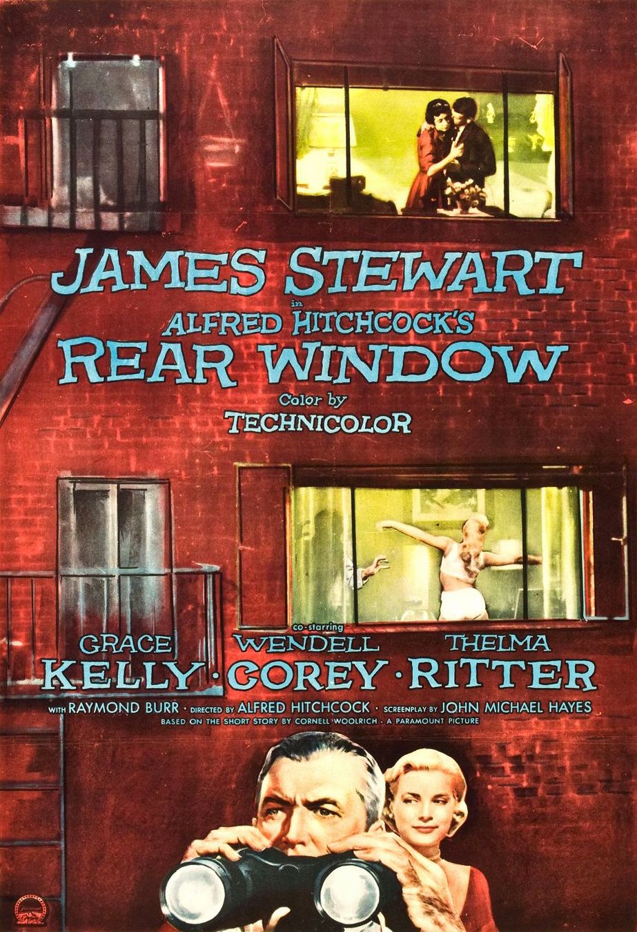Rear Window Film Poster