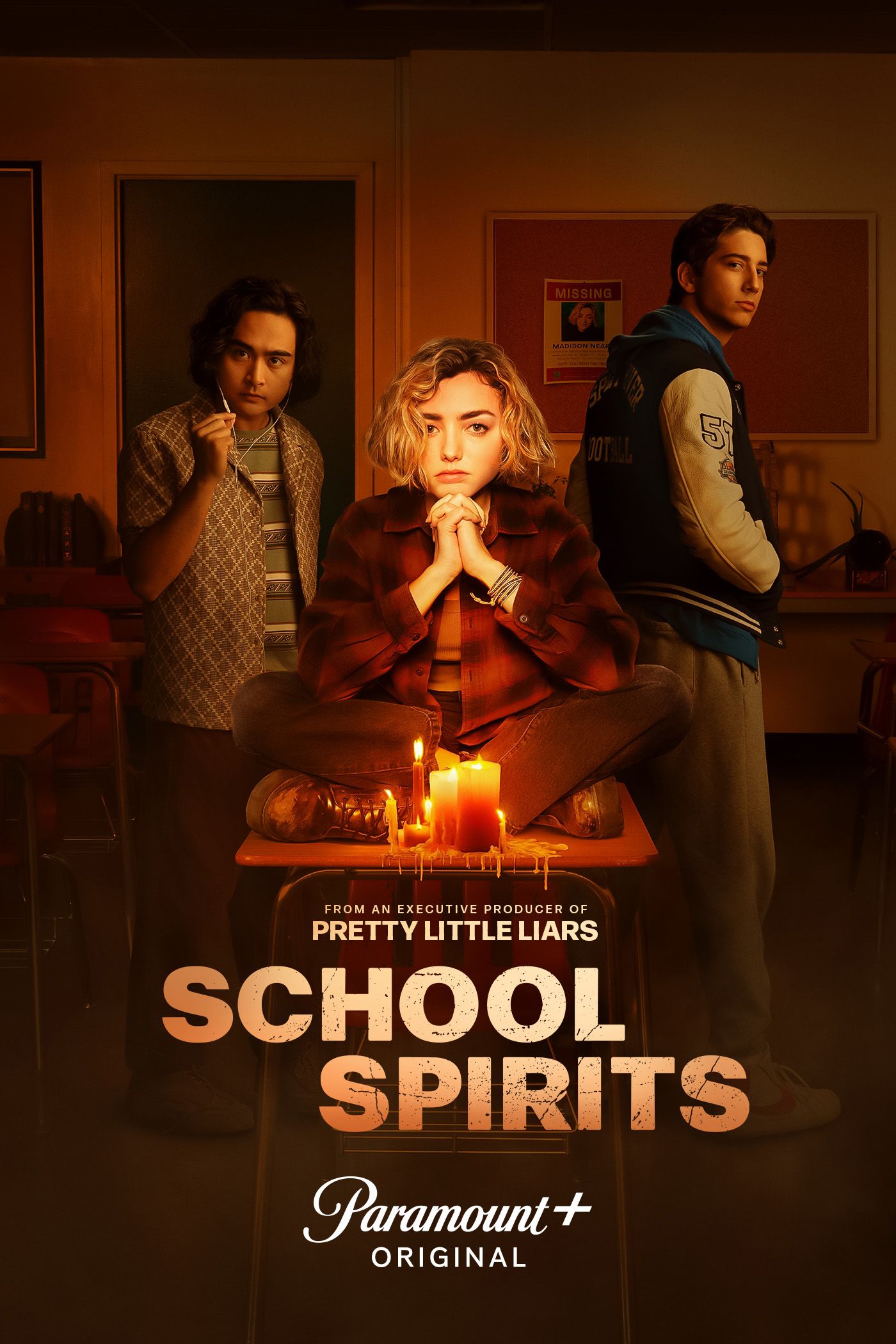 School Spirits Season 1 poster with Peyton LIst